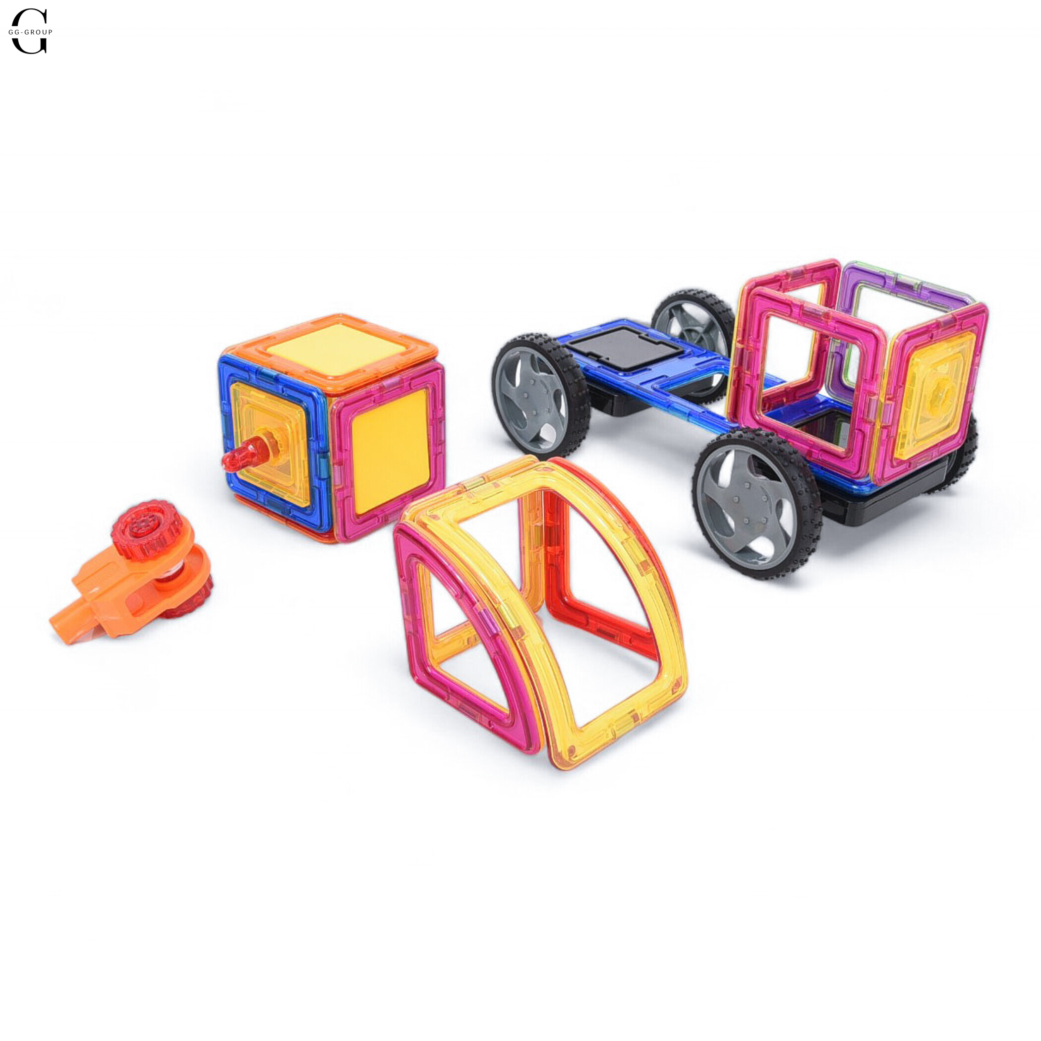 Магнитный конструктор 123 детали Magnit/Magical/LIMO TOY
